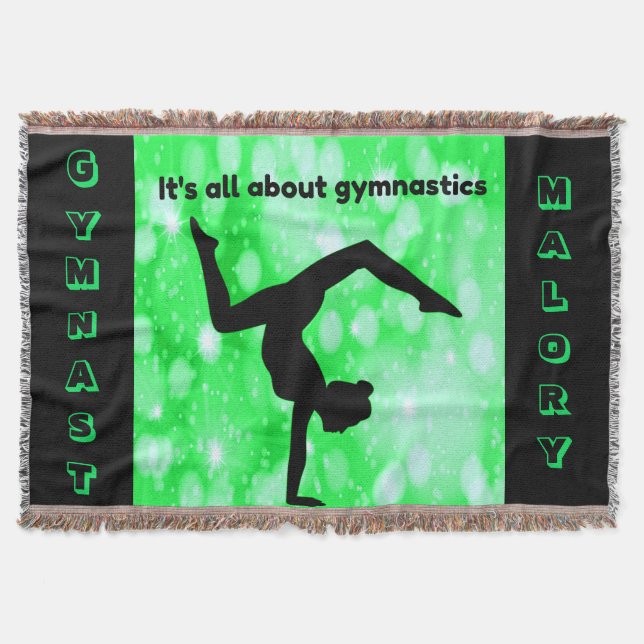 Couverture Gymnastique - Tout sur la gymnastique Jeter la cou (Devant)