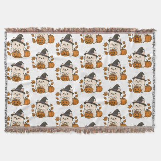 Couverture Halloween Fleecedeken - Trésor du Pomeranian