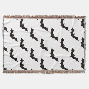 Couverture Halloween, motif de chauves-souris, des friandises