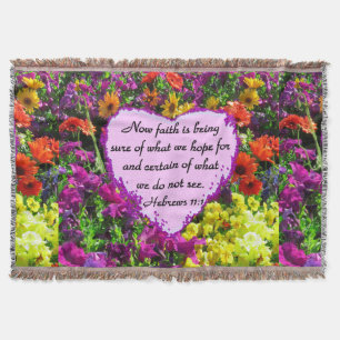 COUVERTURE HÉBREWS 11:1 CONCEPTION FLORALE