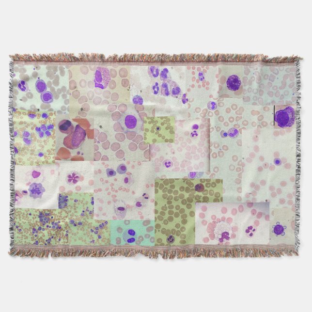 Couverture Hématologie Cellule de sang rouge WBC White Scope  (Devant)