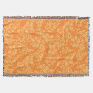 Couverture Hibiscus Pareau Hawaiian Floral Thon Blanket