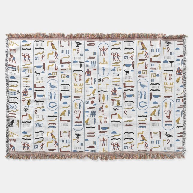 Couverture Hiéroglyphes du pharaon égyptien (Devant)