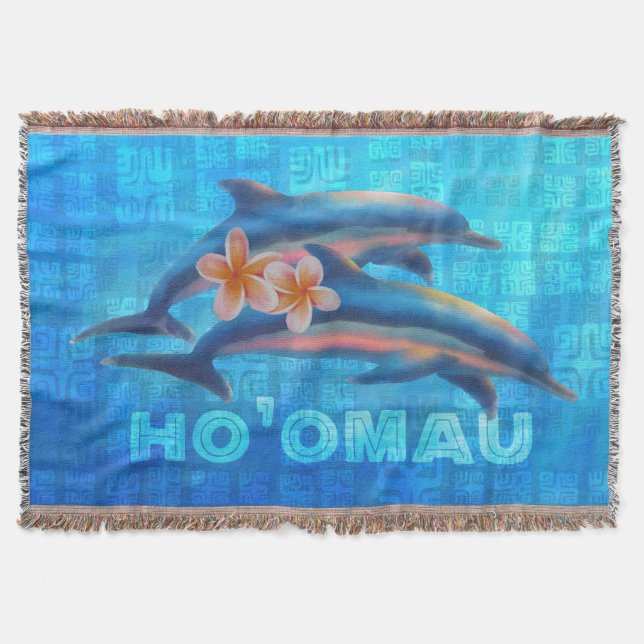Couverture HO’OMAU - Collage primitif des dauphins hawaïens (Devant)