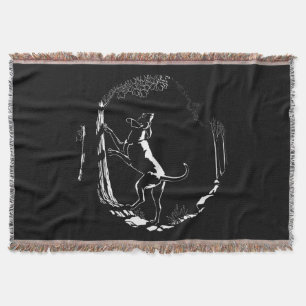 Couverture Hound Dog Blanket Chasse Chien Art Jeter Blanket