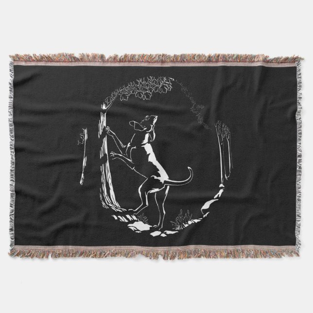 Couverture Hound Dog Blanket Chasse Chien Art Jeter Blanket (Devant)