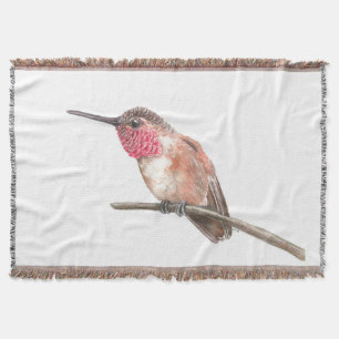 Couverture Hummingbird watercolor