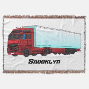 Couverture Illustration de camion roumain