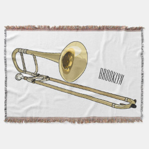 Couverture Illustration de dessin animé de Trombone