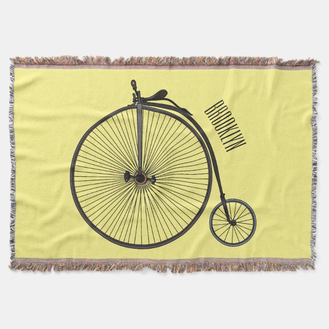 Couverture Illustration de la bande dessinée de vélo à grande (Devant)