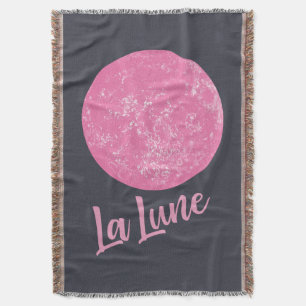 Couverture Illustration de lune rose mignonne Français La Lun