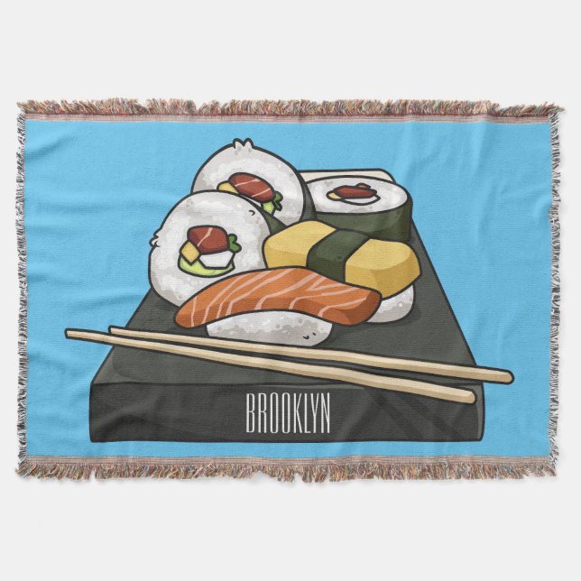 Couverture Illustration de sushi (Devant)