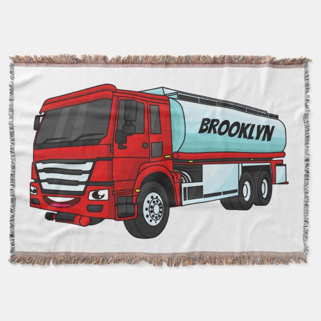 Couverture Illustration du transport de carburant par camion- (Devant)