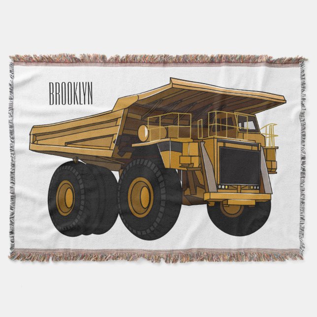 Couverture Illustration d'un camion à grande échelle (Devant)
