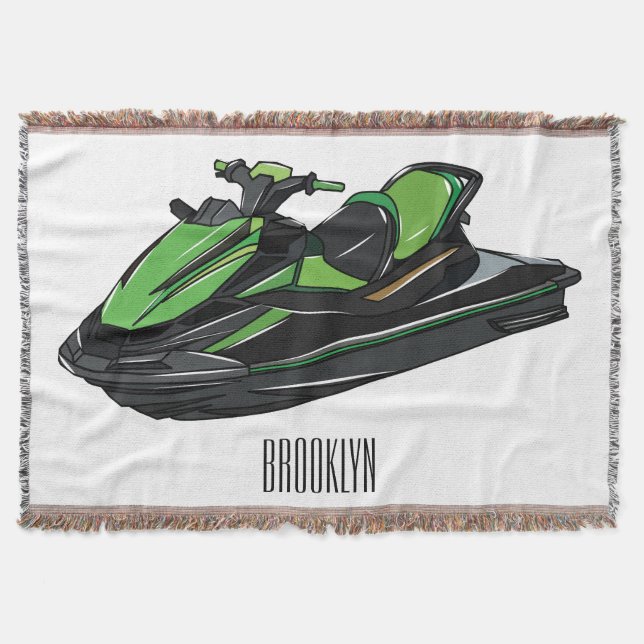 Couverture Illustration Jet ski (Devant)