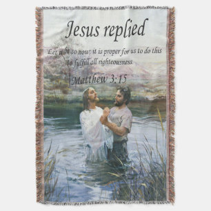 Couverture Image deux de baptême de Jésus-Christ