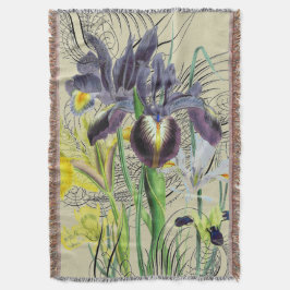 Couverture Imaginaire floral Iris 2.0 neutre
