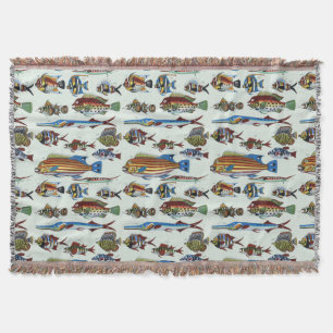 Couverture Impression d'histoire naturelle de poissons exotiq
