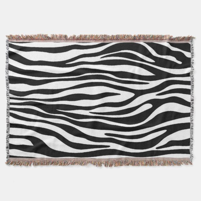 Couverture Impression Zebra (Devant)