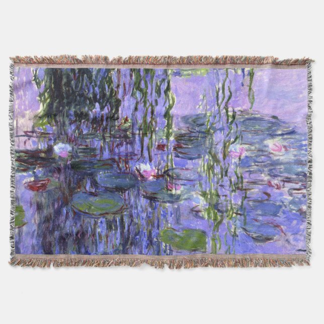 Couverture Impressionnisme L'Eau Lys Peinture Fleur (Devant)