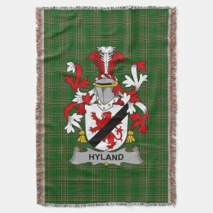 Couverture Irish Hyland ou O_Hyland Armoiries de famille Cres