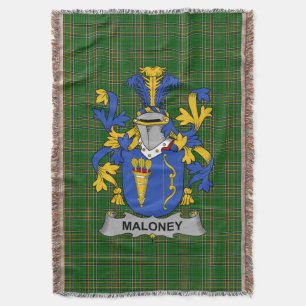 Couverture Irish Maloney ou O_Molony Armoiries Family Cre
