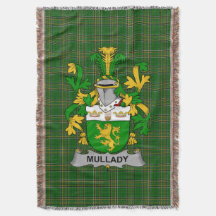 Couverture Irish Mullady ou O_Mullady Armoiries Family Cr