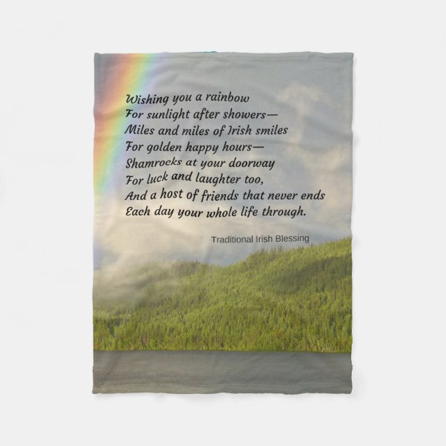 Couverture irlandaise traditionnelle de (Devant)