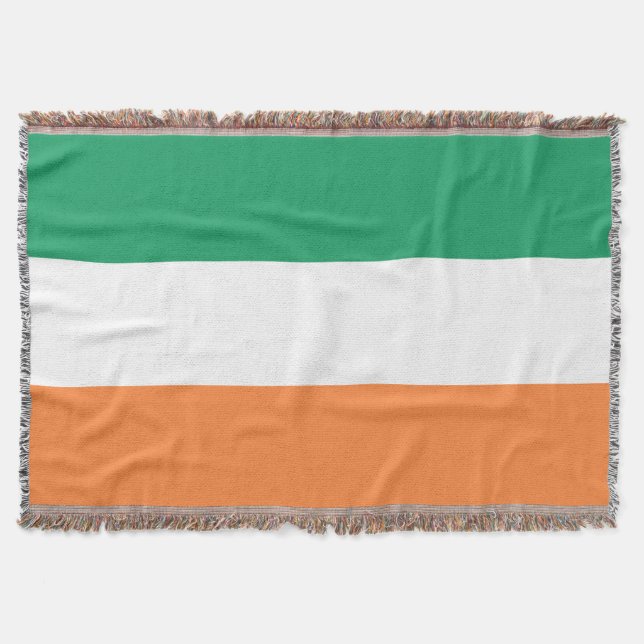 Couverture Irlande National Flag, standard irlandais, bannièr (Devant)