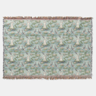 Couverture Japanese Koi & Lotus Pond Bunny