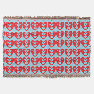 Couverture "Jet de coeurs embrassés".