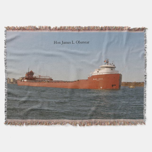 Couverture jetée Hon James L. Oberstar (Devant)