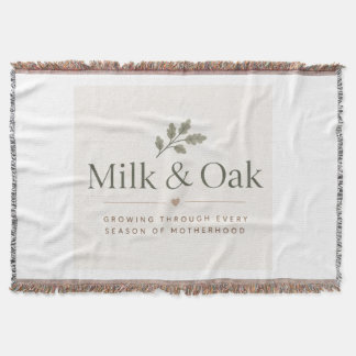 Couverture jetée Milk & Oak