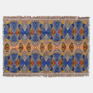 Couverture Jeter une couverture/Motif africain