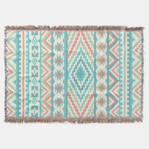 Couverture Jeter une couverture/Motif tribal