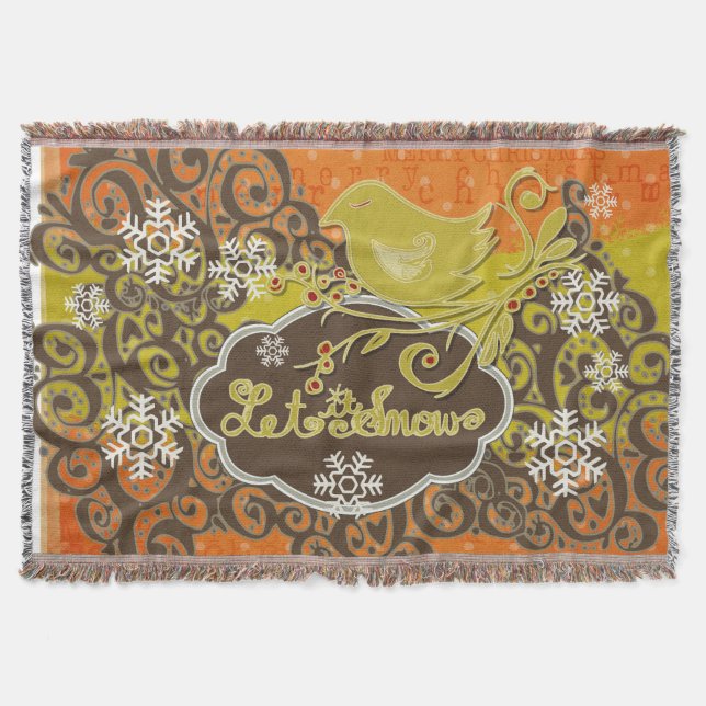 Couverture Jeu de vacances pour oiseaux et flocon de neige (Devant)