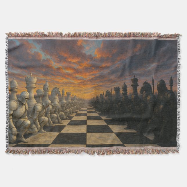 Couverture Jeu d'échecs Blanche (Devant)