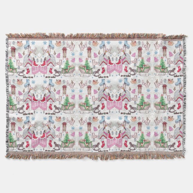 Couverture Joli conte de fées de Noël Peint main (Devant)