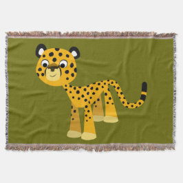 Couverture Joli Dessin Cheetah Lance Blanket