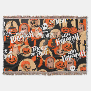Couverture  Jolies vibrations effrayantes d'Halloween 