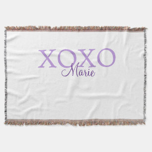 Couverture Jour de la Saint Valentin Xoxo ajouter nom pastel