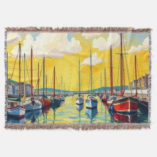 Couverture Jour ensoleillé au port
