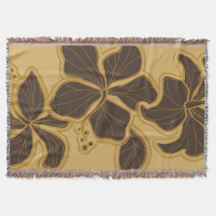 Couverture Kailua Hibiscus Hawaiian Floral Thon Blanket