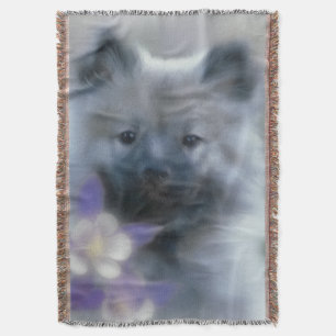 Couverture Keeshond et Columbine - Photo de chien