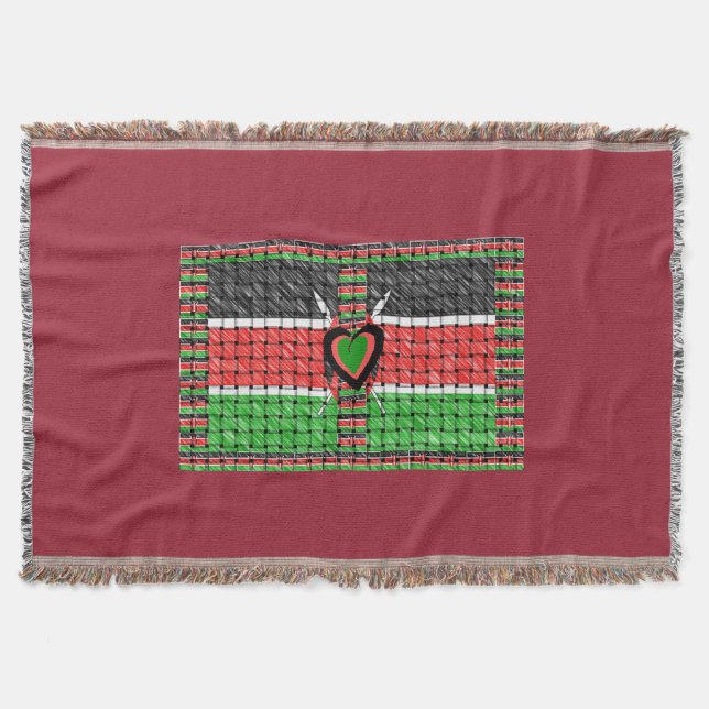 Couverture Kenya : Toute l'Afrique dans un pays - Drapeau tis (Devant)