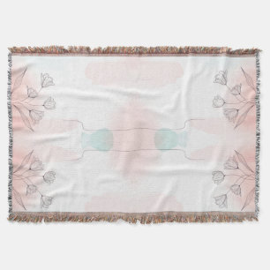 Couverture Kit Dopp floral rose romantique - Élégant