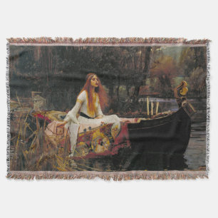 Couverture La Dame de Shalott 1888 John William Waterhouse