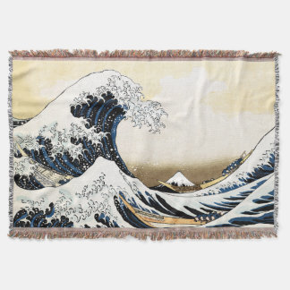 Couverture La Grande Vague au large de Kanagawa Hokusai, art 