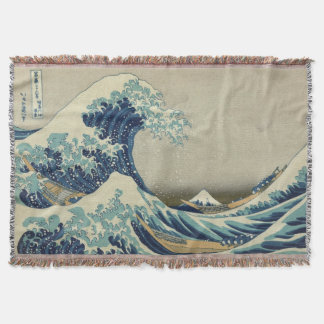 COUVERTURE LA GRANDE VAGUE OUTRE DE KANAGAWA - BOIS DE