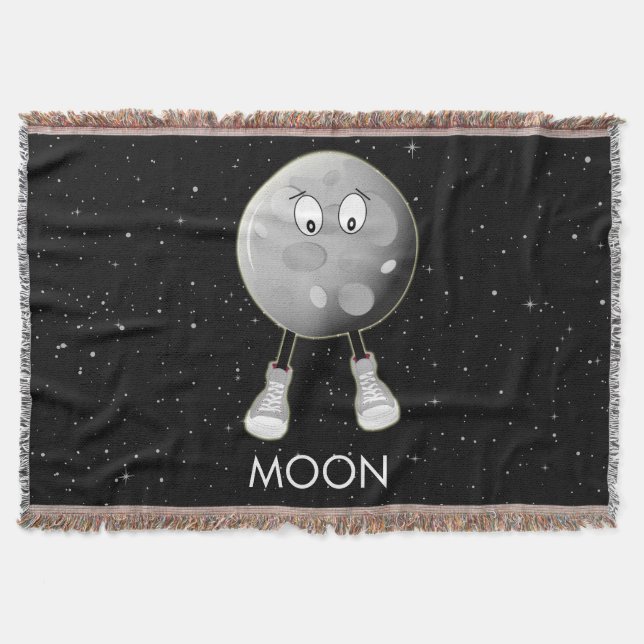 Couverture La Lune et les étoiles dans l'espace (Devant)